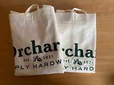 Orchard Supply Hardware Tote Bag Collectible Canvas Handles SET OF TWO picture