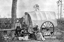 Old West Photo/LATE 1800's EARLY FLORIDA SETTLERS AT CAMP/4x6 B&W Photo Reprint picture