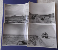 4 Official WWII US Army 8x10 Combat Photographs - Tunisia, North Africa 1943 picture