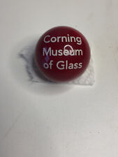 GREAT VINTAGE CORNING MUSEUM OF GLASS SOUVENIR MARBLE COLLECTIBLE RARE picture