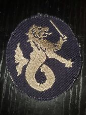 WWII US Army German Made Bevo Weave Philippines Dept Combat Side Patch L@@K. picture