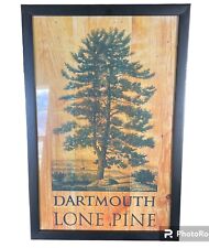 Dartmouth College Lone Pine Framed Print Art picture