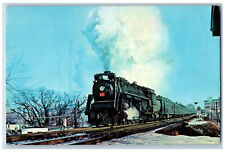 London Ontario Canada Postcard Canadian Pacific Railway Train 117 1965 picture