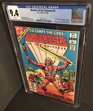 Masters Of The Universe #1 CGC 9.4 DC COMICS 1982 1st Full Comic MOTU Bronze Age picture