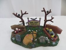 Lemax Spooky Town Scary Acres Cemetary 2010 Halloween Table Accent picture