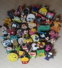 DISNEY PIN TRADING LOT 50, ALL DIFFERENT & TRADABLE - w/ bonus pin picture