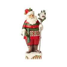 Jim Shore WOODSY SANTA WITH STAFF SCENE-WONDER IN THE WILDERNESS 6001469 NEW  picture