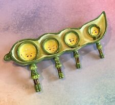 RARE Vintage PEAS IN A POD Measuring Spoons - Anthropomorphic PY Holt Howard Era picture