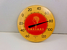 Vintage Rare Caesar's Palace Atlantic City Springfield Thermometer picture