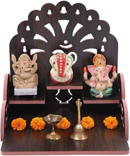 Fully Handmade Beautiful Wooden Home and Office Temple/Pooja Mandir (Multi., 28  picture