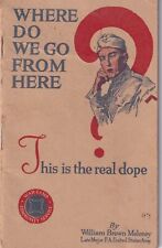 Antique US Army War Camp Where do we go from here? William Brown Meloney Booklet picture