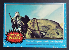 1977 Topps Star Wars #24 Stormtroopers Seek The Droids  picture
