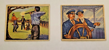 (2) 1949 Bowman Wild West Trading Cards G9, G14 picture