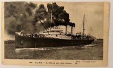 VICTORIA - Port bow photo near Calais. 1938 picture