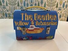 Vintage 2000 The Beatles Yellow Submarine Hallmark School Days Metal Lunch Box picture