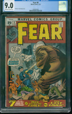 FEAR 6 CGC 9.0 Gil Kane art Midnight Monster Cover 2/1972 OWP picture