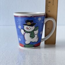 Vintage Frosty the Snowman Coffee Mug Tea Cup Snowflakes 12 Ounces  picture