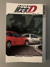 Initial D VoL 4 Manga English Tokyo Pop - REALLY GOOD CONDITION Shuichi Shigeno picture