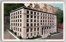 Juneau, Alaska Ak - Alaska Capitol Building in 1930 - Vintage Postcard picture