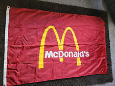 McDonald’s Store Outdoor Nylon 4' x 6' Flag Nyl-Glo picture