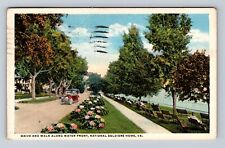 VA-Virginia, Drive And Walk Along Water, Soldiers Home, Vintage c1918 Postcard picture