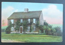 The Old Cate House Ipswich MA Unposted DB Postcard picture