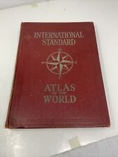 Vintage 1948 International Standard Atlas of the World picture