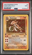 1st Edition Kabutops 9/62 Fossil Holo Rare Pokemon Card PSA 9 picture