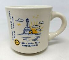 VTG Port Washington Rotary Club 1929-1979 50th Anniversary Coffee Mug Cup DK21 picture