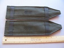 WW2 ERA U.S. MILITARY CANVAS PACK SHOULDER PADS (SET) ~NICE~MINTY~ picture