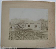Arlington Heights, Ma. 1890 Cabinet Photograph Sewer Dept. Office, Gun Powder  picture