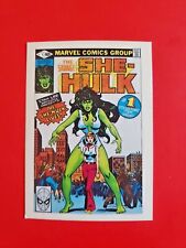 1984 Marvel Superheroes First 1st Comic Cover Cards -U Pick X-Men Spiderman Hulk picture