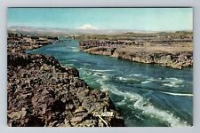 OR-Oregon, Columbia River, Cascade Mountains, Antique, Vintage Souvenir Postcard picture