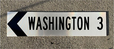 WASHINGTON NC Road Sign  - Old Style - .063 thick aluminum  24
