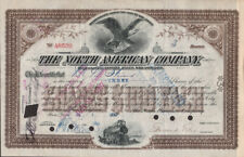 The North American Company - Original Stock Certificate -1896 - A8539 picture