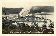 Postcard RPPC 1920 Washington Anacortes Lumber Sawmill Logging WA24-619 picture