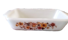 Vintage Daisy Anchor Hocking Loaf Pan 9