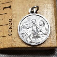 Vintage Pendant Medal Holy Family Christian H67 picture