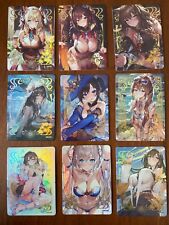 Goddess Story Doujin Anime Waifu Girls From All Lifes UR 19 Cards Complete Set picture