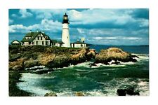 Portland Headlight, Maine 1st US Erected Beacon Light In 1791 Postcard Un-posted picture