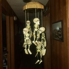 Gemmy (5) Hanging Dancing Skeletons - Shakes, Lights Up and Makes Sounds picture