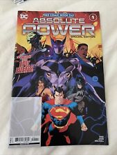 FREE COMIC BOOK DAY 2024 ABSOLUTE POWER SPECIAL EDITION #1 DC Comics FCBD picture