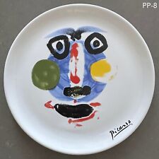 Pablo Picasso Ceramic Plate PP-8 Rare Face 1963 Masterpiece Edition picture