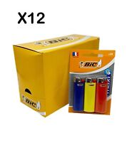 12 X 3pack BIC Lighters. Total Of 36 Large BIC Lighters.  picture