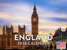 England 2024 Wall Calendar picture