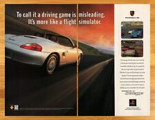 1997 Porsche Challenge PS1 Playstation Print Ad/Poster Car Racing Video Game Art picture