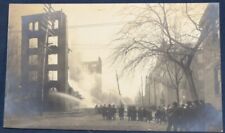 Fighting Fire, Philadelphia, PA Postcard RPPC picture