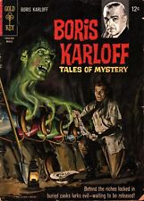 45428: GoldKey BORIS KARLOFF TALES OF MYSTERY #13 VG Minus Grade picture