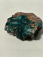 Very nice 72 gram piece of Dioptase - gorgeous deep emerald green color picture