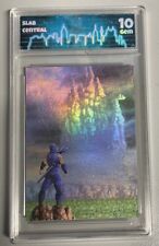 Ninja Gaiden holographic Novelty card graded Slab picture